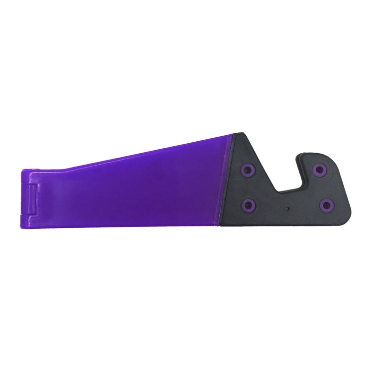 V Shape Universal Mobile Phone Tablet Bracket Holder (Purple) - Desktop Holder by PMC TechLife | Online Shopping South Africa | PMC TechLife