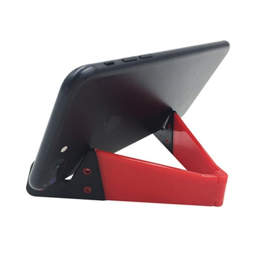 V Shape Universal Mobile Phone Tablet Bracket Holder (Red) - Desktop Holder by PMC Jewellery | Online Shopping South Africa | PMC Jewellery