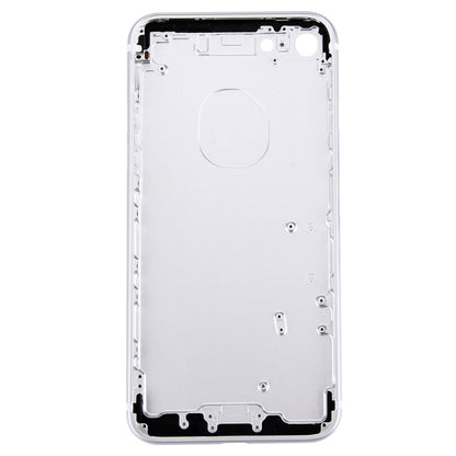 5 in 1 for iPhone 7 (Back Cover + Card Tray + Volume Control Key + Power Button + Mute Switch Vibrator Key) Full Assembly Housing Cover(Silver) - Back Cover by PMC Jewellery | Online Shopping South Africa | PMC Jewellery