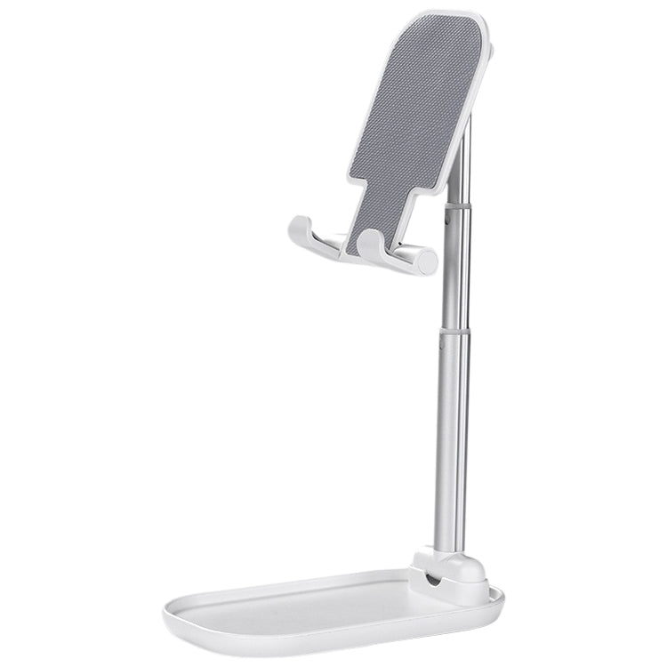 Z01 Universal Folding Retractable Desktop Holder Bracket for Mobile Phone Tablet (White) - Desktop Holder by PMC Jewellery | Online Shopping South Africa | PMC Jewellery