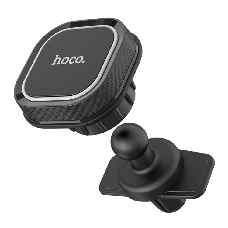 Hoco CA52 Intelligent Series Air Outlet In-car Holder (Black) - Car Holders by hoco | Online Shopping South Africa | PMC Jewellery
