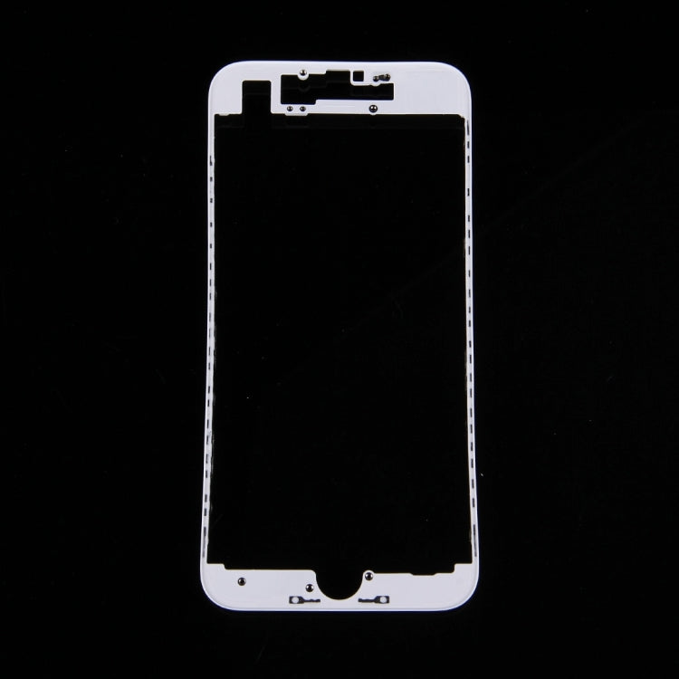 Front LCD Screen Bezel Frame for iPhone 7(White) - free shipping - PMC TechLife - Order now!