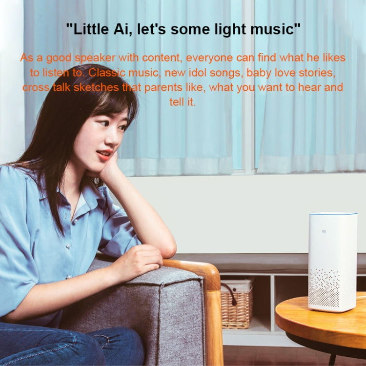 Xiaomi AI Speaker Support Dual-band WiFi & Bluetooth 4.1 & A2DP Music Playback - Desktop Speaker by Xiaomi | Online Shopping South Africa | PMC Jewellery | Buy Now Pay Later Mobicred