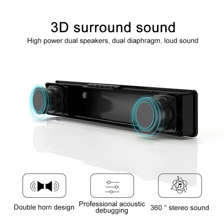 Multifunctional RGB Colorful Light Computer Bluetooth Speaker - Desktop Speaker by PMC TechLife | Online Shopping South Africa | PMC TechLife