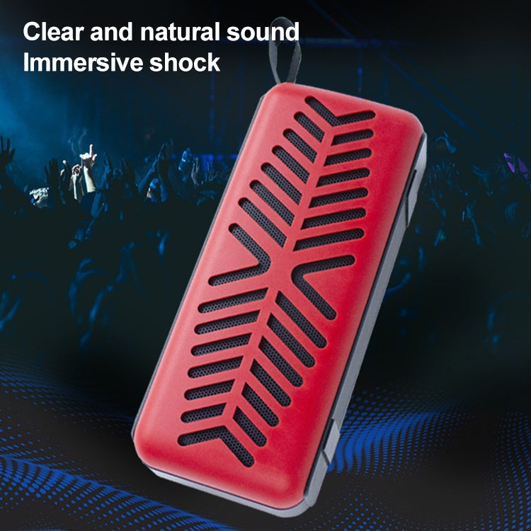 EBS-039 Portable Retro Card Single Speaker Mini Wireless Bluetooth Speaker (Orange) - Mini Speaker by PMC Jewellery | Online Shopping South Africa | PMC Jewellery