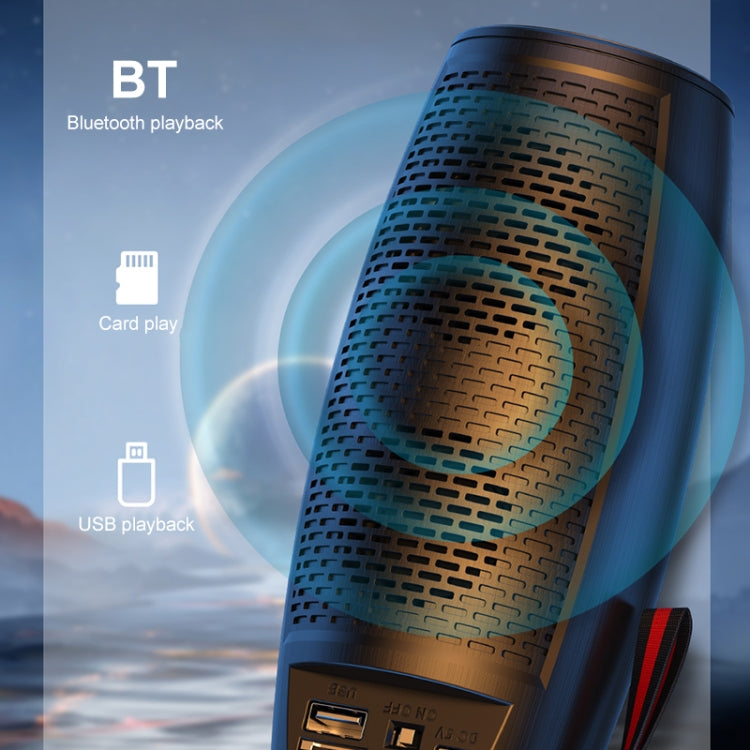 WEKOME D40 5W Sound Pulse Colorful Bluetooth Speaker (White) - free shipping - PMC TechLife - Order now!