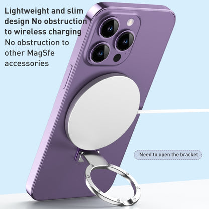 Ultra-thin Metal Phone Holder (Purple) - Ring Holder by PMC Jewellery | Online Shopping South Africa | PMC Jewellery