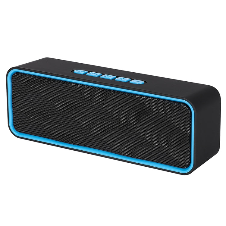 SC211 Pro Outdoor Multi-function Card Wireless Bluetooth Speaker Upgraded Version(Blue) - Desktop Speaker by PMC TechLife | Online Shopping South Africa | PMC TechLife