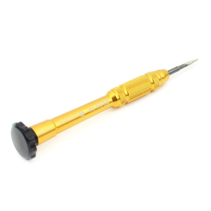 JIAFA JF-609-0.6Y Tri-point 0.6 Repair Screwdriver for iPhone X/ 8/ 8P/ 7/ 7P & Apple Watch(Gold) - Screwdriver by JIAFA | Online Shopping South Africa | PMC Jewellery