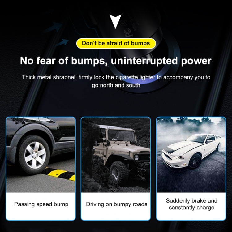 WK WP-C30 20W QC3.0 USB + PD UB-C / Type-C Interface Flash Series Car Fast Charger(Silver) - free shipping - PMC TechLife - Order now!