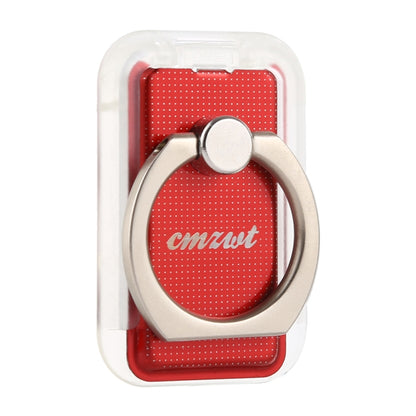 CPS-013 360 Degrees Rotate Freely Removable Magnetic Ring Stand Phone Holder, Support Wireless Charging(Red) - Ring Holder by PMC Jewellery | Online Shopping South Africa | PMC Jewellery