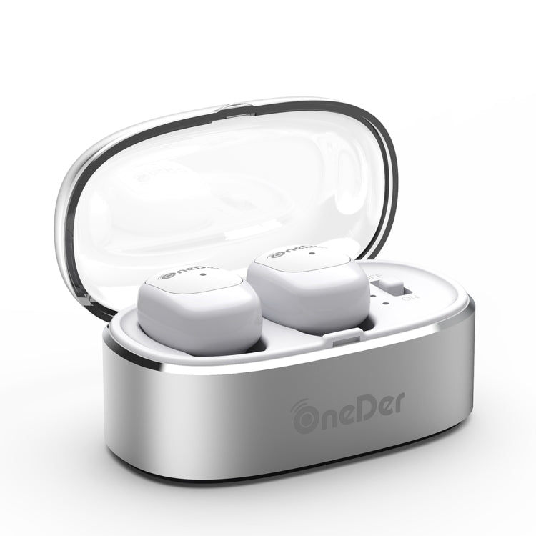 Oneder W11 True TWS Wireless Bluetooth Earphones Earbuds Stereo Headset(White) - free shipping - PMC TechLife - Order now!