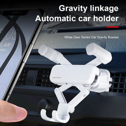 WK WA-S41 iDeal Series Car Gravity Bracket Car Air Outlet FoldingMobile Phone Holder Bracket - Car Holders by WK | Online Shopping South Africa | PMC Jewellery