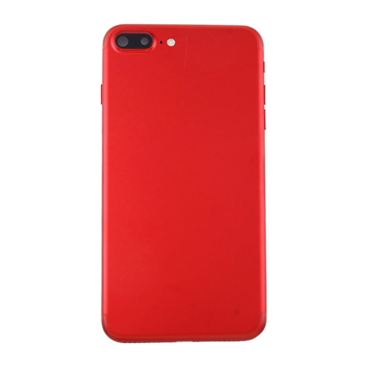 for iPhone 7 Plus Battery Back Cover Assembly with Card Tray(Red) - Back Cover by PMC Jewellery | Online Shopping South Africa | PMC Jewellery