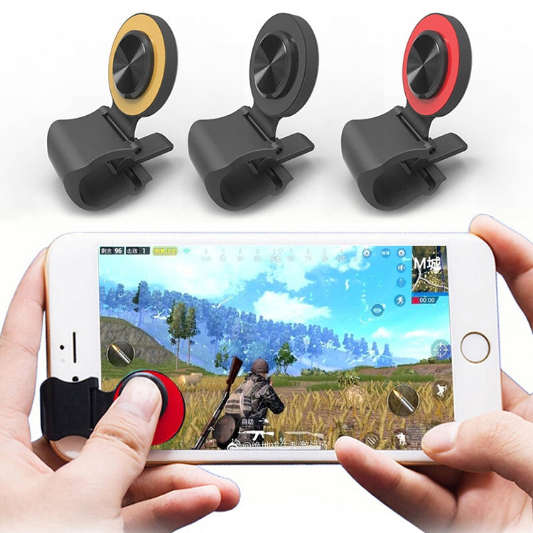 A9 Direct Mobile Clip Games Joystick Artifact Hand Travel Button Sucker with Ring Holder for iPhone, Android Phone, Tablet(Silver) - Handle Shooter by PMC TechLife | Online Shopping South Africa | PMC TechLife