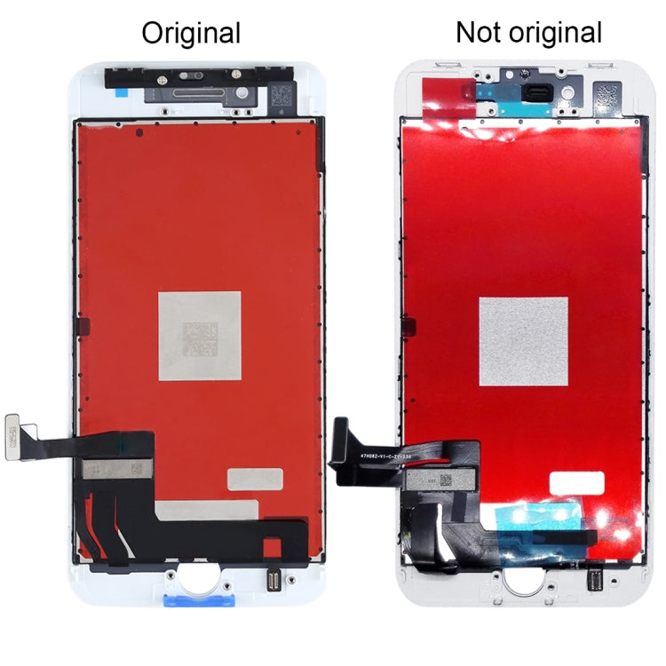 Original LCD Screen for iPhone 8 with Digitizer Full Assembly(White) - free shipping - PMC TechLife - Order now!
