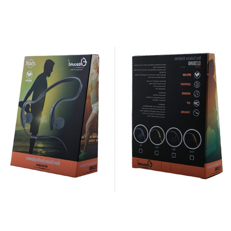 Rear Hanging Wire-Controlled Bone Conduction Outdoor Sports Headphone(Blue) - free shipping - PMC TechLife - Order now!