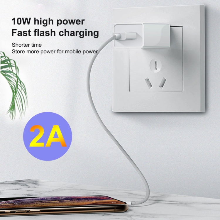 WK WP-U118 10W Single USB Port Travel Charger Power Adapter, US Plug - USB Charger by WK | Online Shopping South Africa | PMC TechLife | Buy Now Pay Later Mobicred