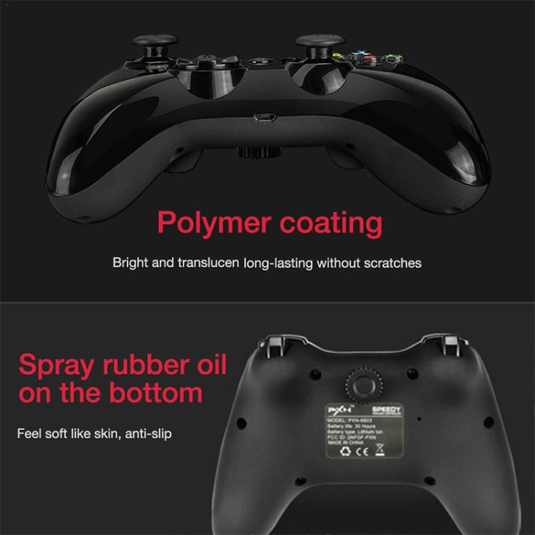 PXN PXN-6603 MFI Mobile Phone Wireless Bluetooth Game Handle Controller, Compatible with iOS System(Black) - free shipping - PMC TechLife - Order now!