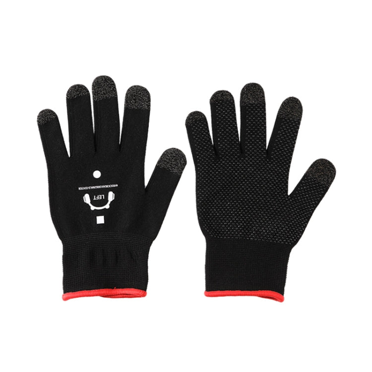 ROCK i28 Super Conductive Silver Fiber Anti-sweat Sensitive Touch Gaming Gloves - Gaming Finger Sleeves by PMC Jewellery | Online Shopping South Africa | PMC Jewellery