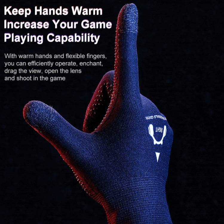 ROCK i28 Super Conductive Silver Fiber Anti-sweat Sensitive Touch Gaming Gloves - Gaming Finger Sleeves by PMC Jewellery | Online Shopping South Africa | PMC Jewellery