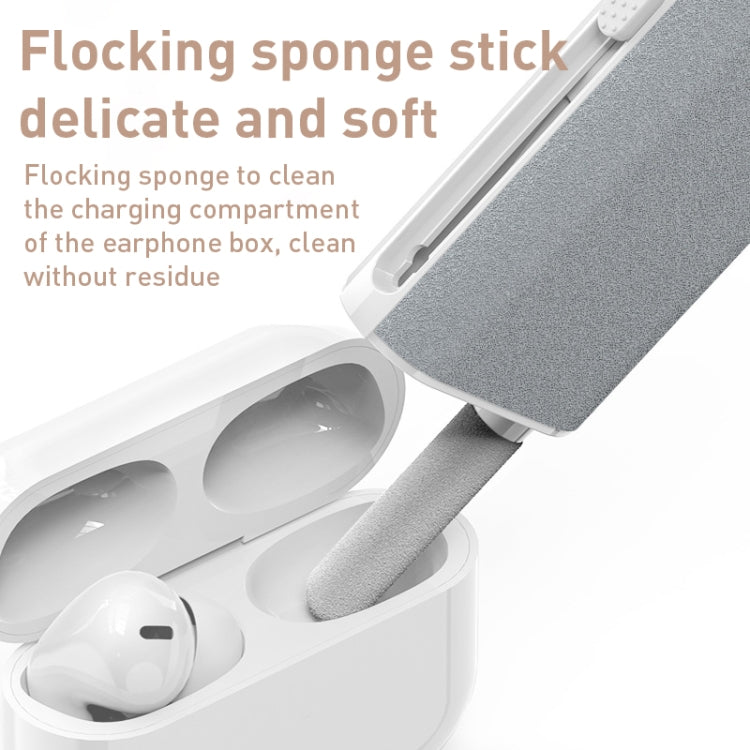 Q6 5 in 1 Wireless Earphone Charging Box Mobile Phone Screen Cleaning Kit - Other Accessories by PMC Jewellery | Online Shopping South Africa | PMC Jewellery