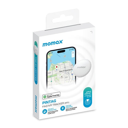 MOMAX PINTAG BR5 Wireless Positioning Anti-lost Device(Black) - Anti-lost Alarm by MOMAX | Online Shopping South Africa | PMC Jewellery