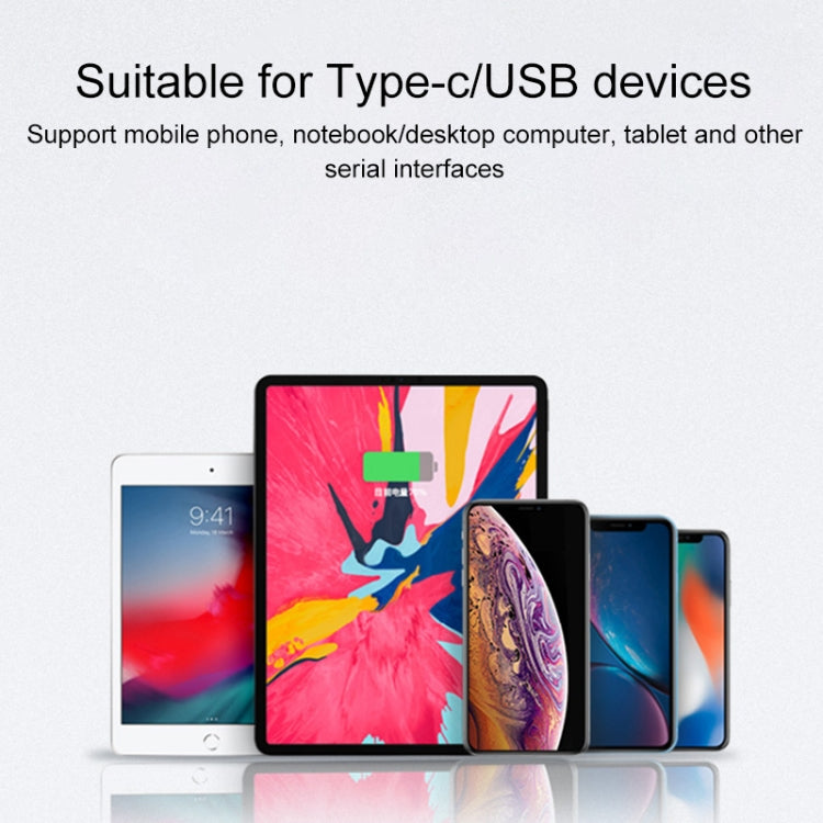 10 Gbps USB Female to USB-C/Type-C Male U-Shaped Magnetic Elbow Charging Adapter - Converter & Adapter by PMC TechLife | Online Shopping South Africa | PMC TechLife