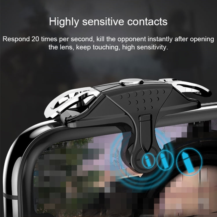Mini Eating Chicken Mobile Phone Trigger Shooting Controller Handle Auxiliary Button (Transparent) - Handle Shooter by PMC TechLife | Online Shopping South Africa | PMC TechLife