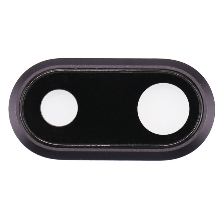 Rear Camera Lens Ring for iPhone 8 Plus(Black) - Camera Series by PMC TechLife | Online Shopping South Africa | PMC TechLife