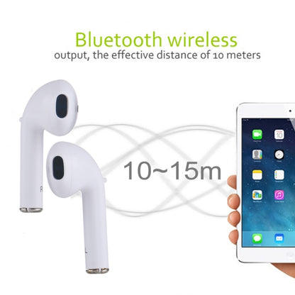 Universal Dual Wireless Bluetooth 5.0 TWS Earbuds Stereo Headset In-Ear Earphone with Charging Box, For iPad, iPhone, Galaxy, Huawei, Xiaomi, LG, HTC and Other Bluetooth Enabled Devices(White) - TWS Earphone by PMC Jewellery | Online Shopping South Africa | PMC Jewellery