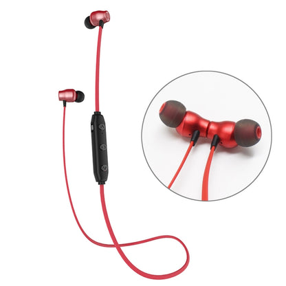 XRM-X5 Sports IPX4 Waterproof Magnetic Earbuds Wireless Bluetooth V4.1 Stereo In-ear Headset, For iPhone, Samsung, Huawei, Xiaomi, HTC and Other Smartphones(Red) - Bluetooth Earphone by PMC Jewellery | Online Shopping South Africa | PMC Jewellery