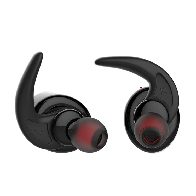 AWEI T1 Sports Headset IPX4 Waterproof Wireless Bluetooth V4.2 Stereo Earphone, Support TWS(Black) - TWS Earphone by awei | Online Shopping South Africa | PMC Jewellery | Buy Now Pay Later Mobicred