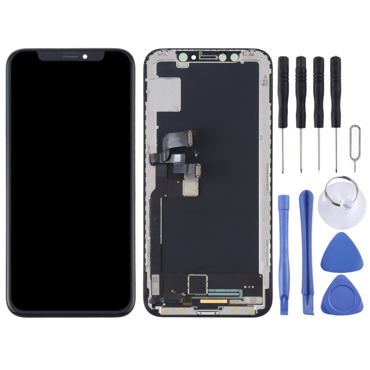 Original OLED Material LCD Screen and Digitizer Full Assembly for iPhone X - LCD Related Parts by PMC Jewellery | Online Shopping South Africa | PMC Jewellery