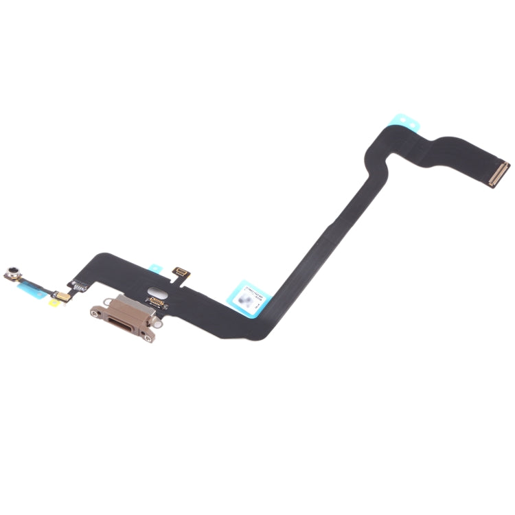 Original Charging Port Flex Cable for iPhone XS (Gold) - Flex Cable by PMC TechLife | Online Shopping South Africa | PMC TechLife | Buy Now Pay Later Mobicred
