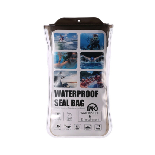 WK WT-Q02 Waterproof Bag with Lanyard for Smart Phones 6.5 inch or Below (Black) - Waterproof Bag by WK | Online Shopping South Africa | PMC Jewellery | Buy Now Pay Later Mobicred