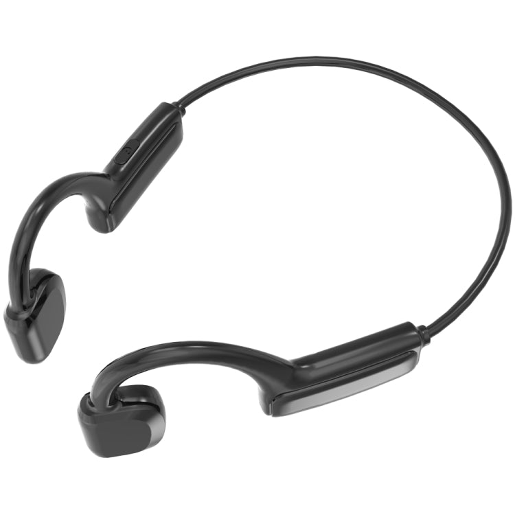 G1 Bluetooth 5.0 Wireless Ear-mounted Sports Bone Conduction Earphone (Black) - Neck-mounted Earphone by PMC Jewellery | Online Shopping South Africa | PMC Jewellery