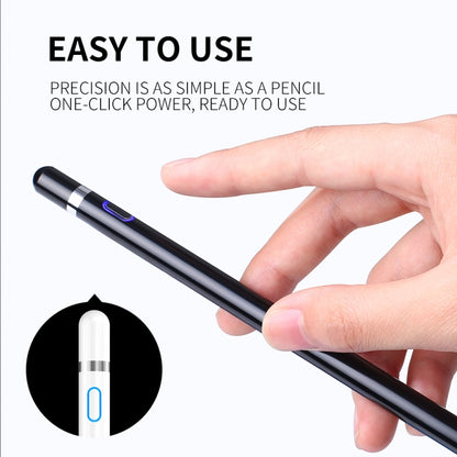 JOYROOM JR-K811 Excellent Series Micro USB Rechargeable Active Capacitive Stylus Pen with Magnetic Cap, Compatible with Android & IOS(Black) - Stylus Pen by JOYROOM | Online Shopping South Africa | PMC Jewellery | Buy Now Pay Later Mobicred