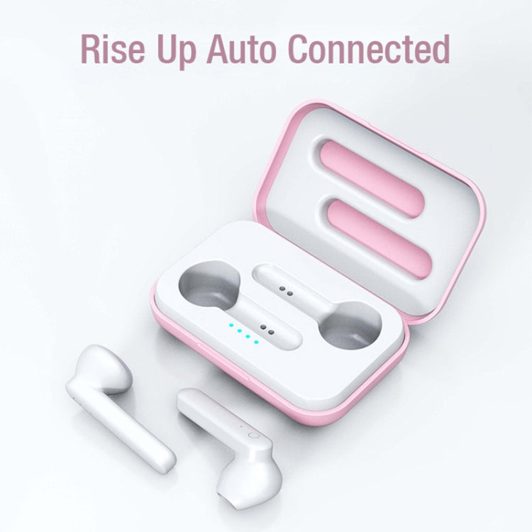 X26 TWS  Bluetooth 5.0 Wireless Touch Bluetooth Earphone with Magnetic Attraction Charging Box, Support Voice Assistant & Call(White) - TWS Earphone by PMC TechLife | Online Shopping South Africa | PMC TechLife