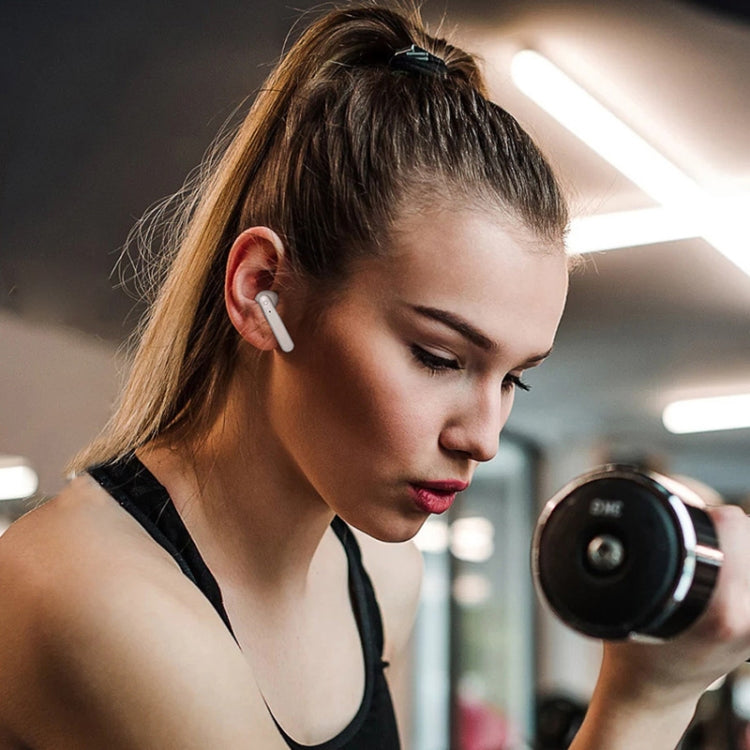 X26 TWS  Bluetooth 5.0 Wireless Touch Bluetooth Earphone with Magnetic Attraction Charging Box, Support Voice Assistant & Call(White) - TWS Earphone by PMC TechLife | Online Shopping South Africa | PMC TechLife