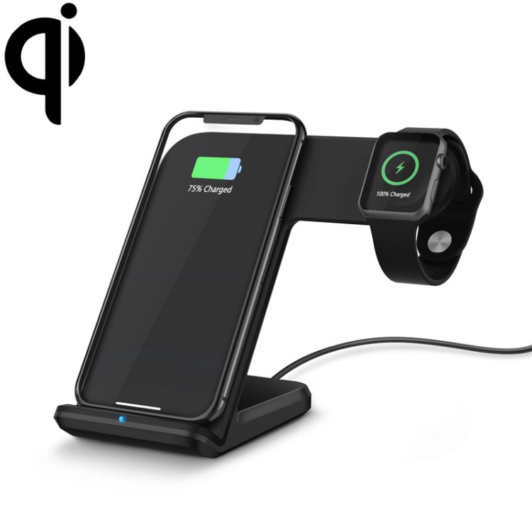 F11 Vertical Magnetic Wireless Charger for QI Charging Standard Mobile Phones & Apple Watch Series (Black) -  by PMC Jewellery | Online Shopping South Africa | PMC Jewellery