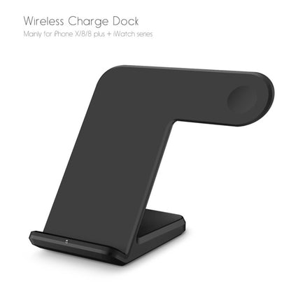 F11 Vertical Magnetic Wireless Charger for QI Charging Standard Mobile Phones & Apple Watch Series (Black) -  by PMC Jewellery | Online Shopping South Africa | PMC Jewellery