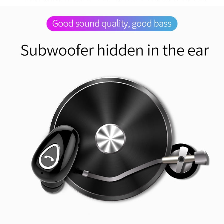 YX01 Sweatproof Bluetooth 4.1 Wireless Bluetooth Earphone, Support Memory Connection & HD Call (Silver) - Bluetooth Earphone by PMC TechLife | Online Shopping South Africa | PMC TechLife