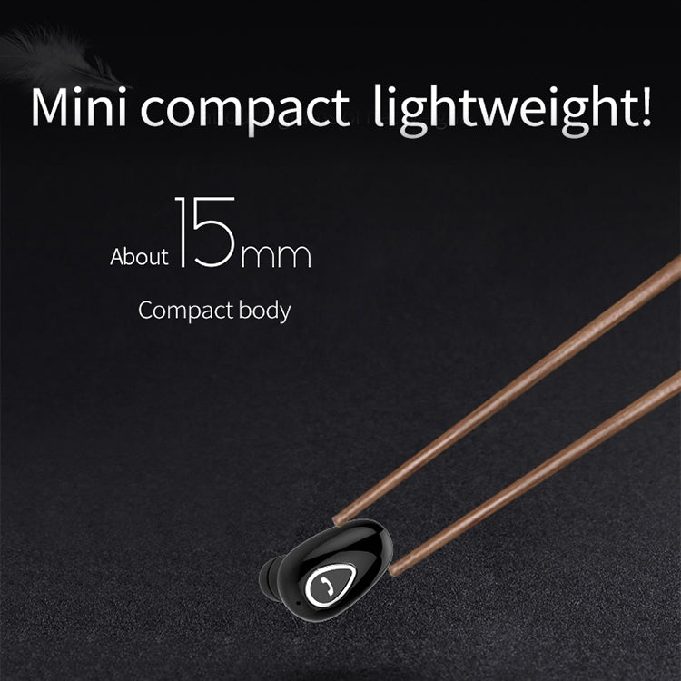 YX01 Sweatproof Bluetooth 4.1 Wireless Bluetooth Earphone, Support Memory Connection & HD Call (White) - Bluetooth Earphone by PMC TechLife | Online Shopping South Africa | PMC TechLife
