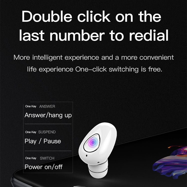 YX01 Sweatproof Bluetooth 4.1 Wireless Bluetooth Earphone with Charging Box, Support Memory Connection & HD Call(Silver) - Bluetooth Earphone by PMC TechLife | Online Shopping South Africa | PMC TechLife