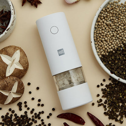 Original Xiaomi Youpin Huohou Electric Grinding Machine Automatic Mill Pepper Grinder(White) - Stirrer & Squeezer by Xiaomi | Online Shopping South Africa | PMC Jewellery | Buy Now Pay Later Mobicred