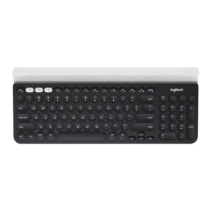 Logitech K780 Multi-device Bluetooth + Unifying Dual Mode Wireless Keyboard with Stand (Black) - Wireless Keyboard by Logitech | Online Shopping South Africa | PMC Jewellery | Buy Now Pay Later Mobicred