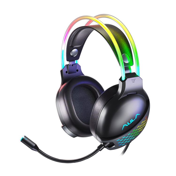 AULA S503 Headset RGB Wired Gaming Headphones - Multimedia Headset by AULA | Online Shopping South Africa | PMC Jewellery