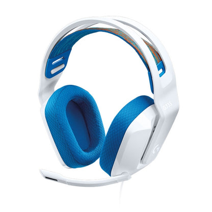 Logitech G335 Foldable Wired Gaming Headset with Microphone (White) - Multimedia Headset by Logitech | Online Shopping South Africa | PMC Jewellery | Buy Now Pay Later Mobicred