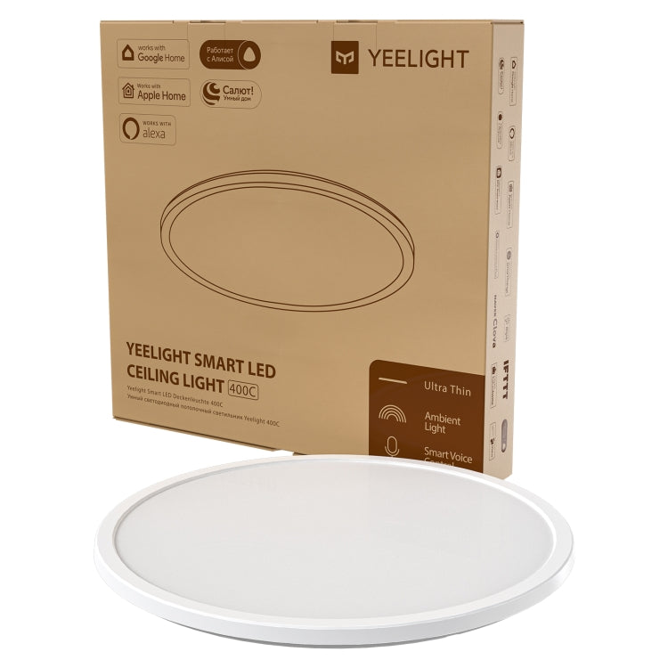 Yeelight Ultrathin Smart LED Ceiling Light, Diameter: 40cm - Hanging Light by Yeelight | Online Shopping South Africa | PMC Jewellery